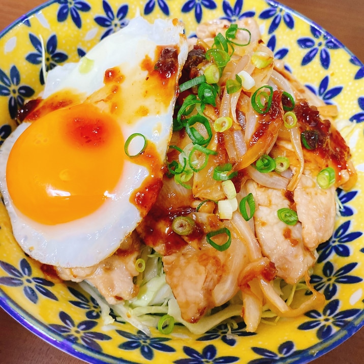 簡単生姜焼き丼